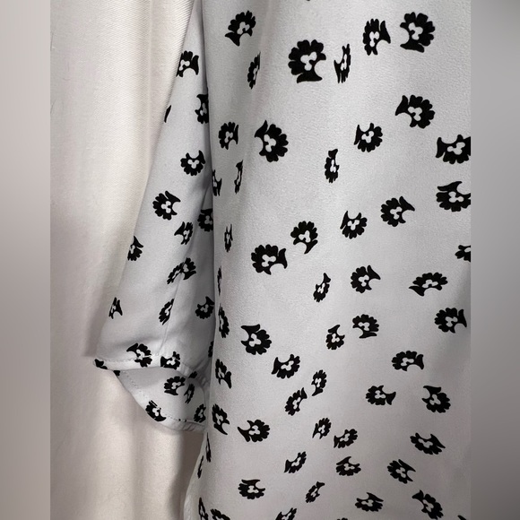 Talbots Ruffle Floral Sleeveless Blouse Size Small - Picture 4 of 5